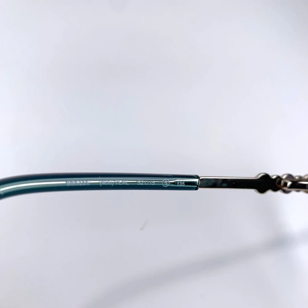 Bebe‎ BB5228 Teal Eyeglass Frames Women's Prescription Glasses w/ Original Case